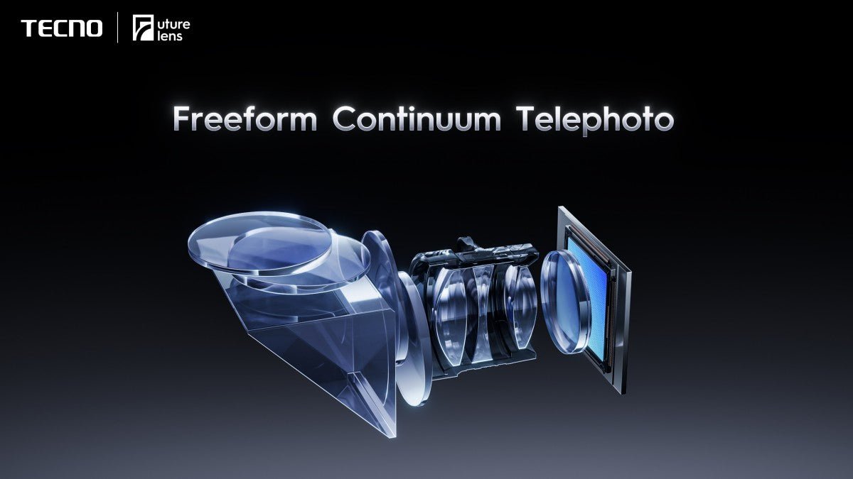 Tecno, Freeform Continuum Telephoto ve Dual-Mirror Reflect Telephoto'yu tanıttı - Tekno Muaz