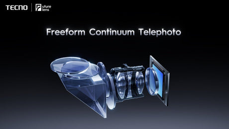 Tecno, Freeform Continuum Telephoto ve Dual-Mirror Reflect Telephoto'yu tanıttı - Tekno Muaz