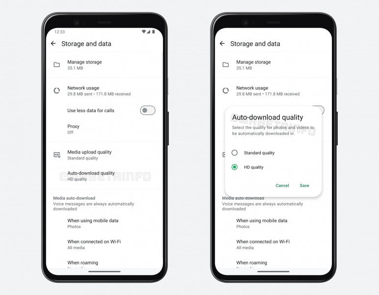 WhatsApp'ın otomatik indirme kalite özelliği artık Android beta kullanıcıları için kullanılabilir hale geldi - Tekno Muaz