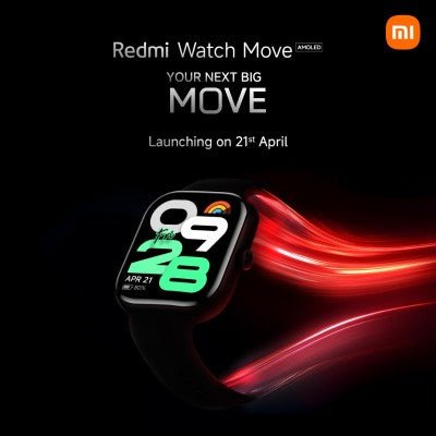 Xiaomi bu ayın ilerleyen günlerinde Hindistan'da Redmi Watch Move'u piyasaya sürecek. - Tekno Muaz