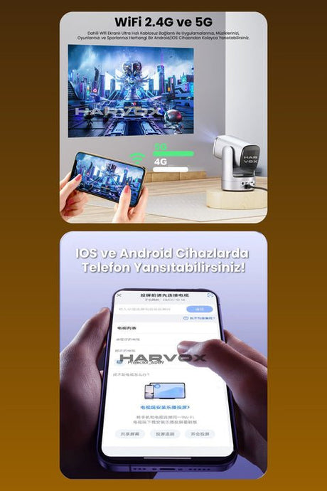 Apollon Vision Akıllı Projeksiyon ürünü - Aksesuar kategorisi | Tekno Muaz