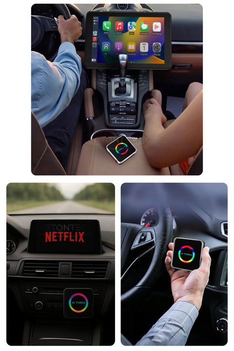 CarPlay AI Box Q2D (4GB RAM / 64GB Depolama) ürünü - Araç Ekipmanları kategorisi | Tekno Muaz