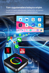 CarPlay AI Box Q2D (4GB RAM / 64GB Depolama) ürünü - Araç Ekipmanları kategorisi | Tekno Muaz