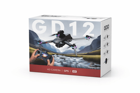 GD12 Drone 4K Kamera GPS Katlanabilir Akıllı Drone ürünü - kategorisi | Tekno Muaz
