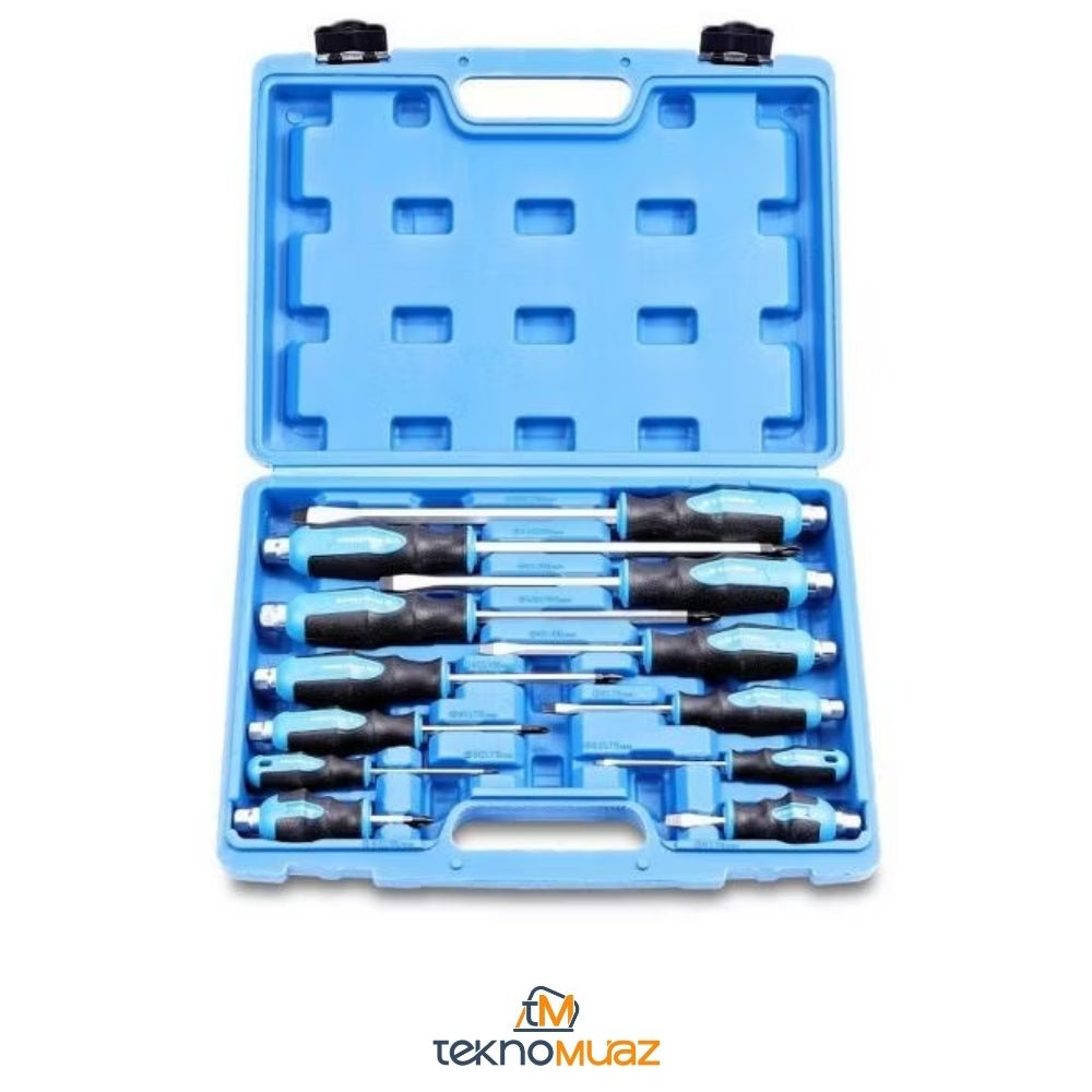 GOODKING OB-10012 12 Parça Darbeli Tornavida Seti | Uygun Fiyatlı