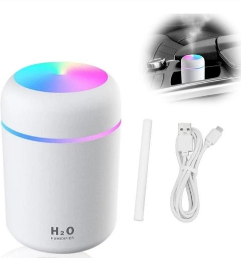 H2O USB Mini Hava Nemlendirici (LED Işıklı) ürünü - Aksesuar kategorisi | Tekno Muaz