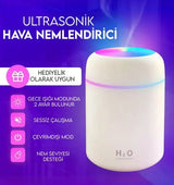 H2O USB Mini Hava Nemlendirici (LED Işıklı) ürünü - Aksesuar kategorisi | Tekno Muaz