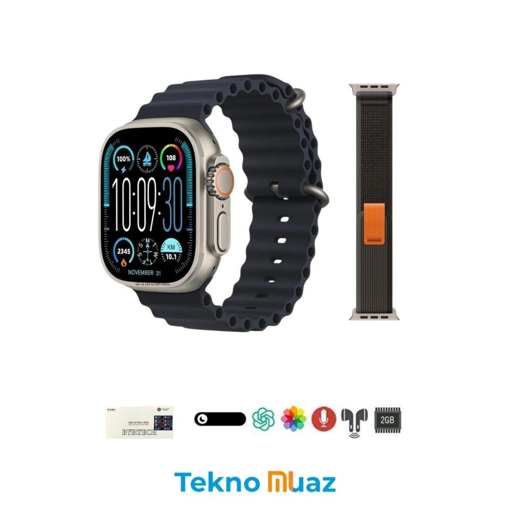 HK9 ULTRA 2 49 MM Amoled NFC Akıllı Saat | | TeknoMuaz
