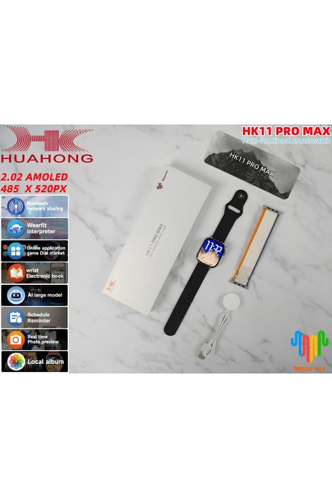 HUAHONG Watch HK 11 Pro Max Akıllı Saat ürünü - Akıllı Saat kategorisi | Tekno Muaz