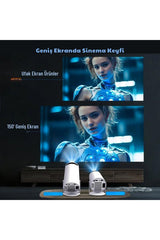 HY300 Bataryalı Android Projeksiyon ürünü - Drone kategorisi | Tekno Muaz