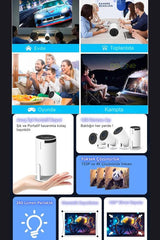 HY300 Bataryalı Android Projeksiyon ürünü - Drone kategorisi | Tekno Muaz