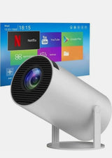 HY300 Mini Projeksiyon 4K Destekli – Android WiFi Bluetooth Taşınabilir Projektör ürünü - Aksesuar kategorisi | Tekno Muaz