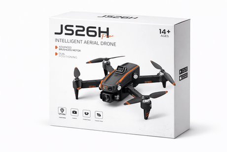 JS26H Pro Katlanabilir Drone | HD Kamera + Brushless Motor + Stabil Uçuş ürünü - Drone kategorisi | Tekno Muaz