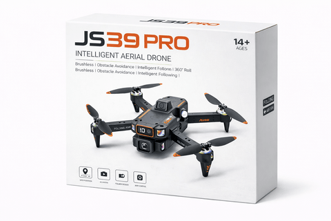 JS39 Pro Katlanabilir Drone | HD Kamera + Brushless Motor + Akıllı Takip ürünü - Drone kategorisi | Tekno Muaz