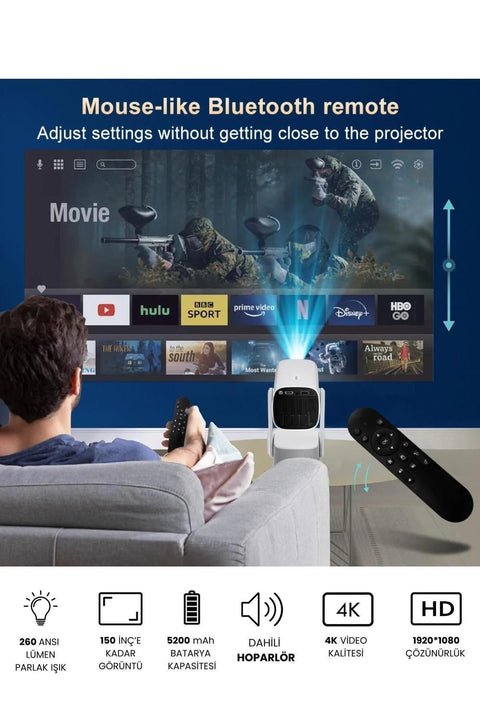 K2 Akıllı Projeksiyon ürünü - Aksesuar kategorisi | Tekno Muaz