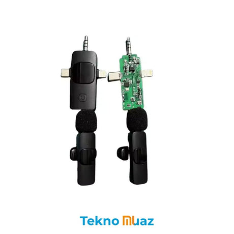 Kablosuz Yaka Mikrafonu K15 | | TeknoMuaz