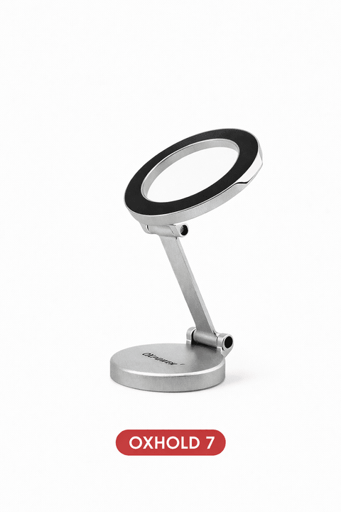 Manyetik Telefon Standı Masaüstü Ayarlanabilir Metal – OXHOLD 7 ürünü - Aksesuar kategorisi | Tekno Muaz