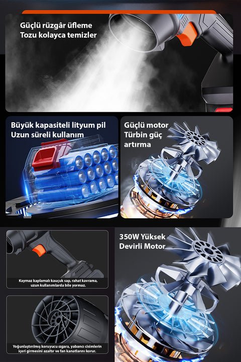 MAX Kablosuz Hava Üfleme / Blower ürünü - Aksesuar kategorisi | Tekno Muaz