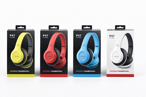 P47 FM’li Bluetooth Kulaklık ürünü - Aksesuar kategorisi | Tekno Muaz
