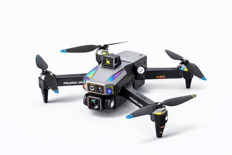 S5 Pro Katlanabilir Drone | HD Kamera + Brushless Motor + Akıllı Takip ürünü - Drone kategorisi | Tekno Muaz
