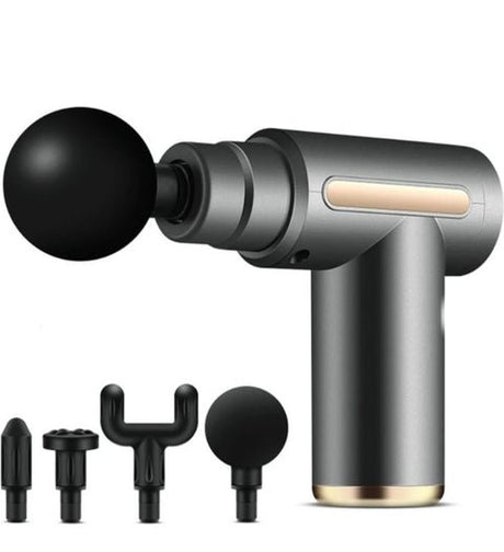 Şarjlı Masaj Tabancası | 4 Başlıklı Derin Doku Masaj Cihazı ürünü - Aksesuar kategorisi | Tekno Muaz