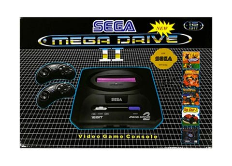 SEGA Mega Drive 2 Retro Oyun Konsolu | 16 - Bit Klasik Oyunlar + 2 Kablolu Kol ürünü - Aksesuar kategorisi | Tekno Muaz