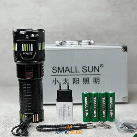 Small Sun ZY-T273 1KM(1000M) Menzilli 5000 Lümen El Feneri