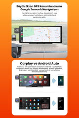 X3 Motosiklet CarPlay – 3 Kameralı ürünü - Araç Ekipmanları kategorisi | Tekno Muaz