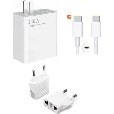 Xiaomi 210 W Turbo Şarj Aleti Takımı Orjinal | Aksesuar | TeknoMuaz