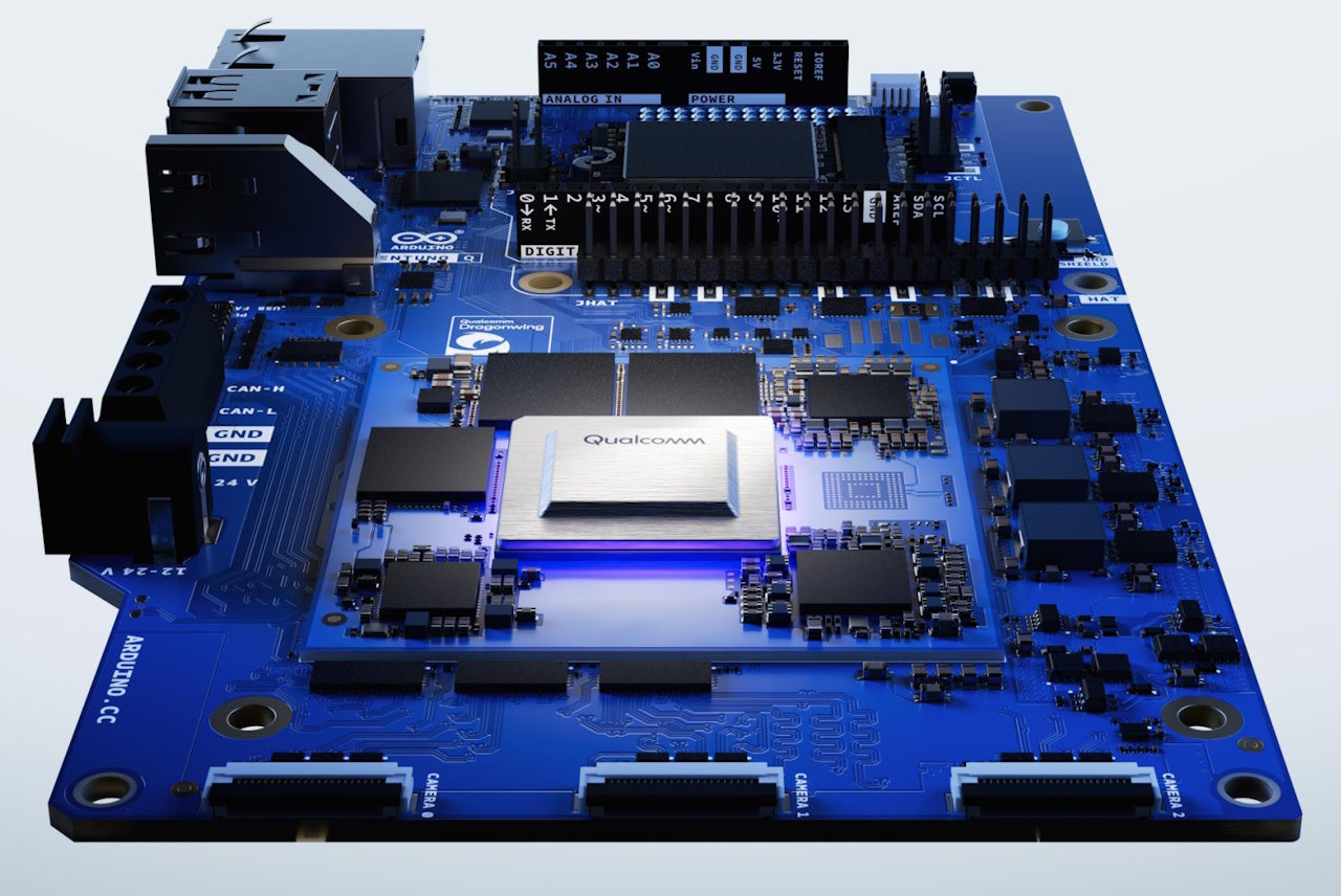 Qualcomm'un Arduino Ventuno Q Kartı: Fiziksel Yapay Zeka Projeleri İçin Yenilik