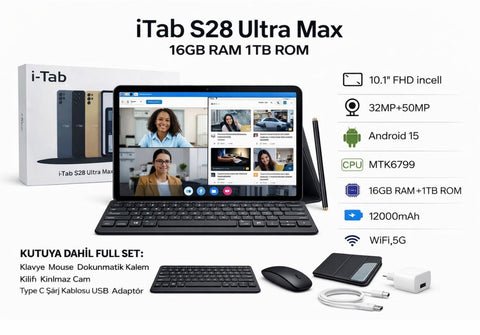 İTab s28 ultra tablet