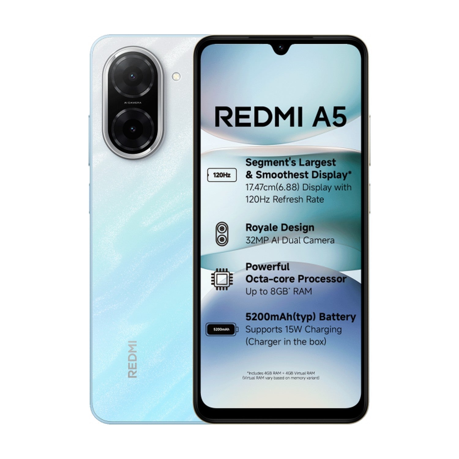 Redmi A5 Global 5G ürünü - Cep Telefonu kategorisi | Tekno Muaz