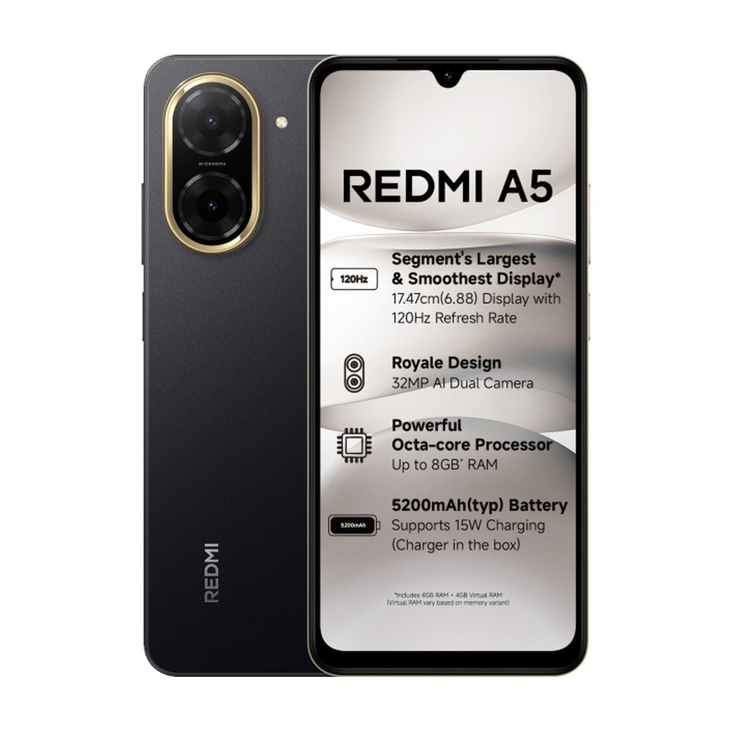 Redmi A5 Global 5G ürünü - Cep Telefonu kategorisi | Tekno Muaz