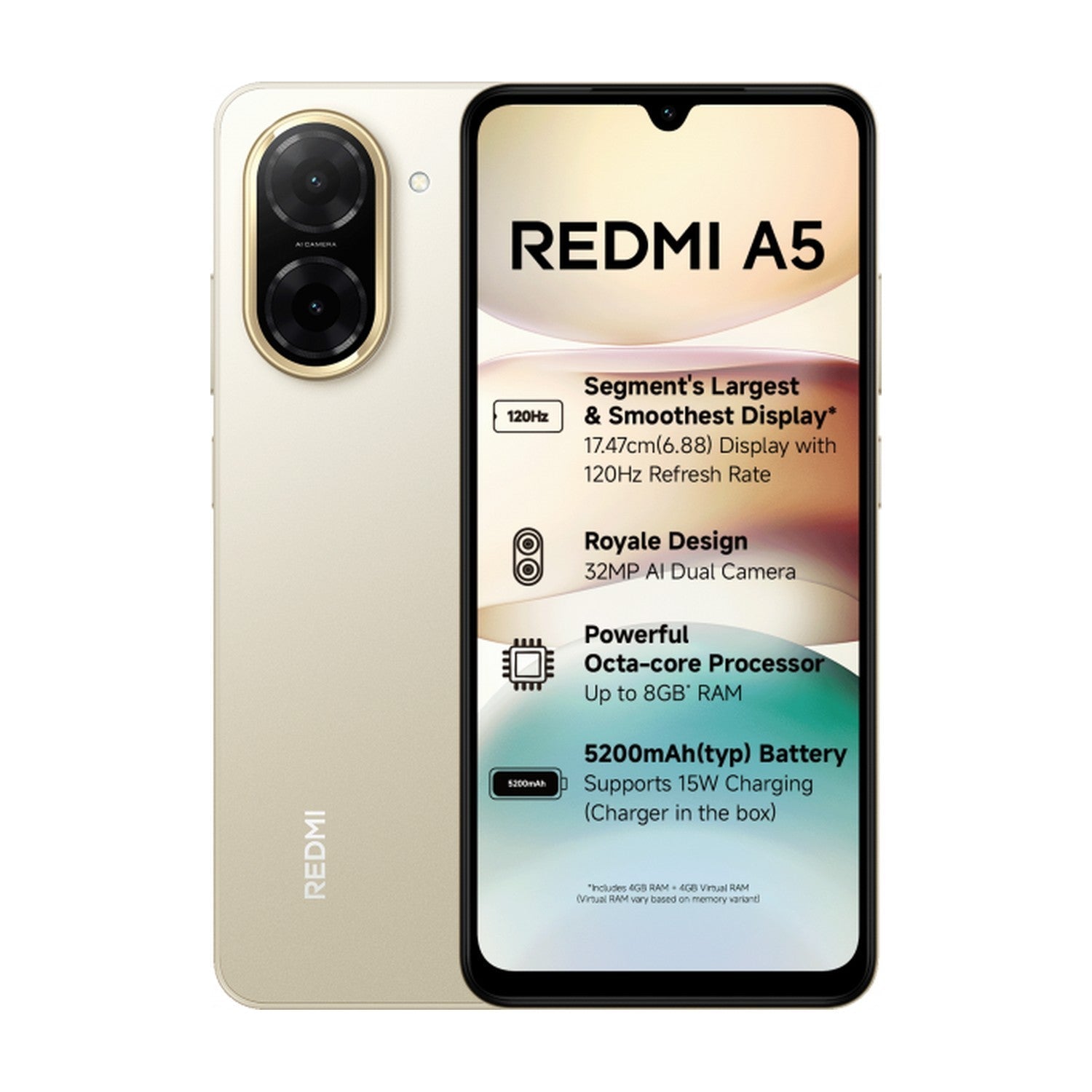 Redmi A5 Global 5G ürünü - Cep Telefonu kategorisi | Tekno Muaz
